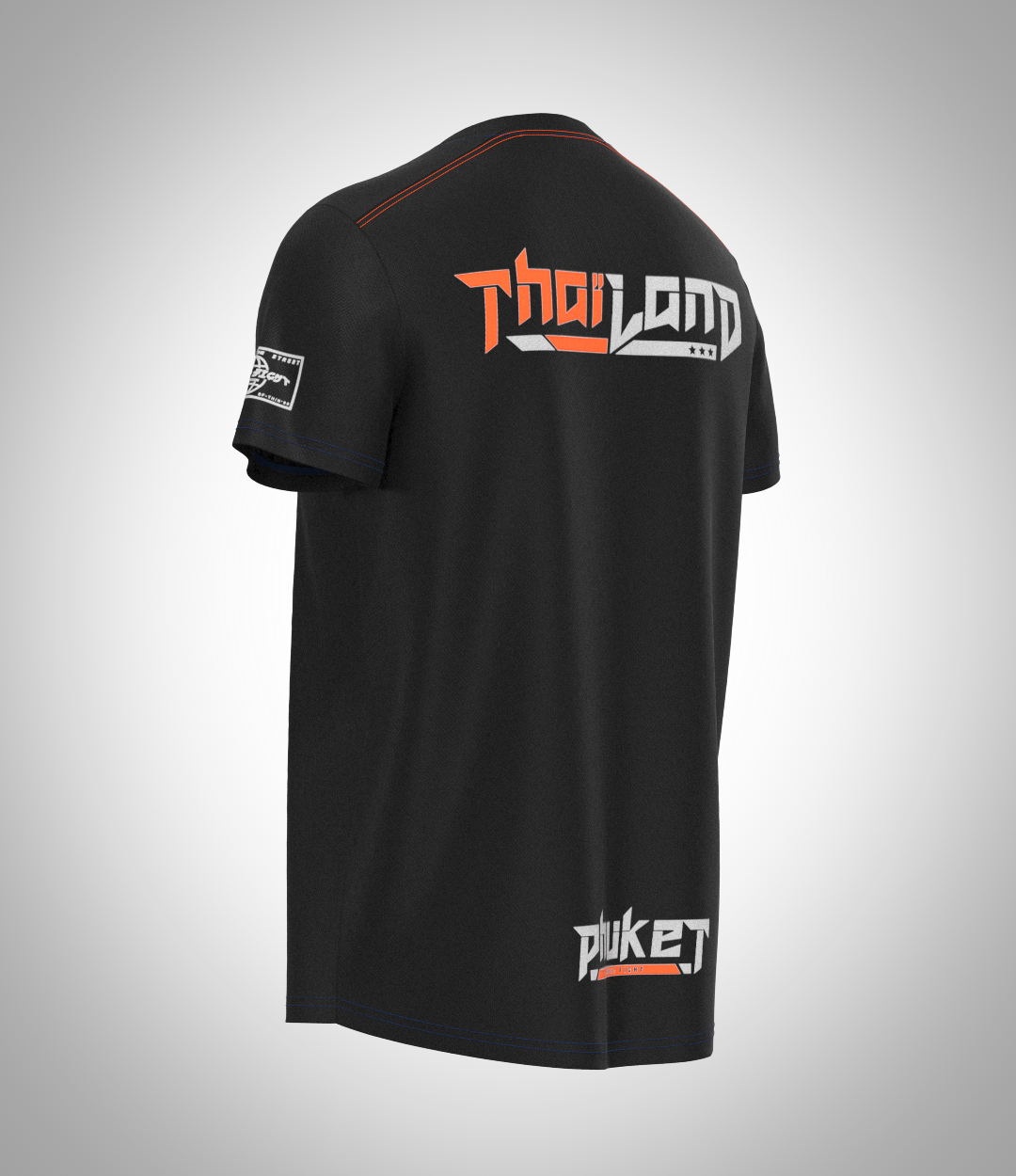 T-shirt Origin’s Phuket Black/Orange