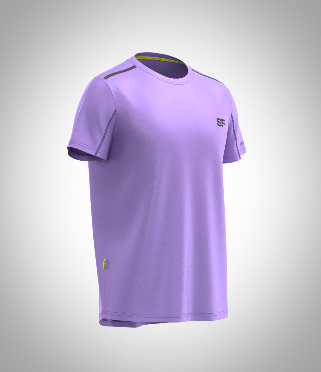 T-shirt Purple Hood Performance