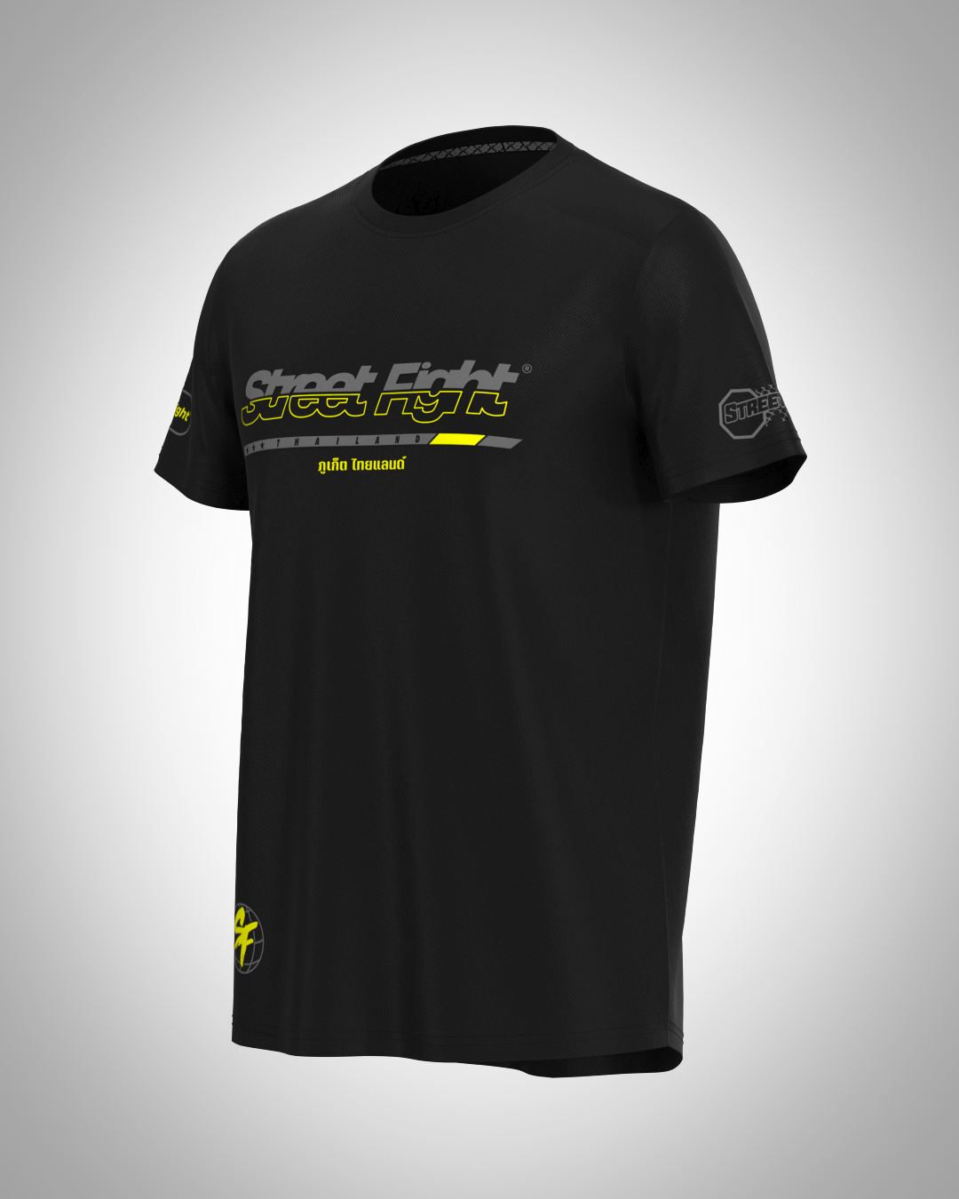 T-shirt Origin’s Phuket Grey OG Yellow