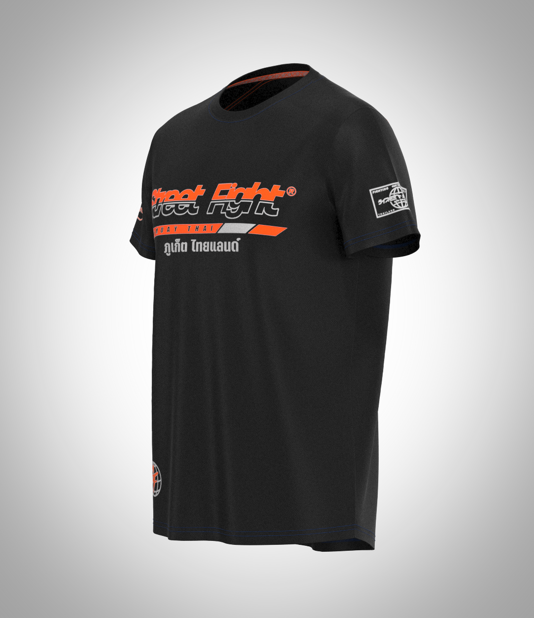 T-shirt Origin’s Phuket Black/Orange