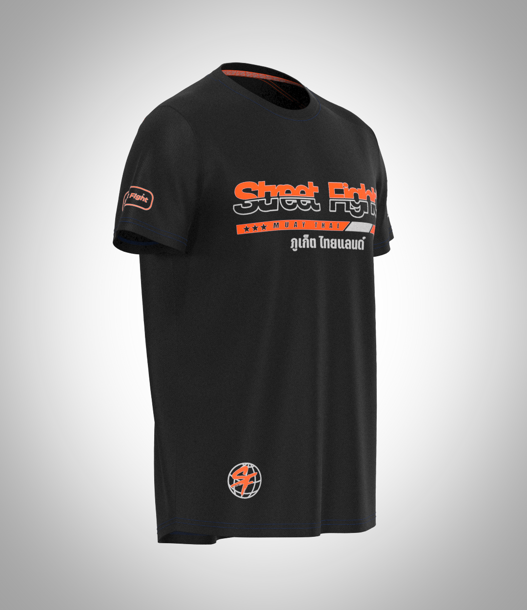 T-shirt Origin’s Phuket Black/Orange