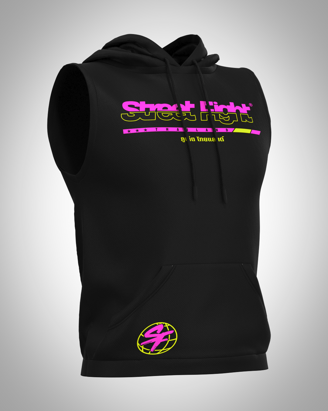 Hoodies StreetFight sans manche Capuche