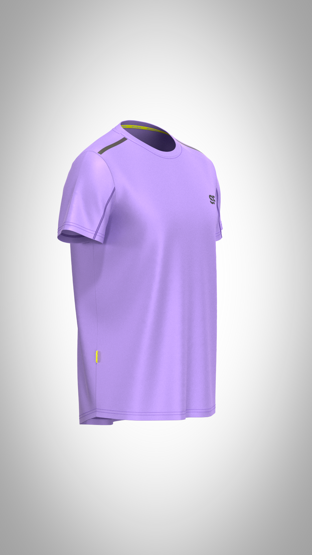 T-shirt Purple Hood Performance