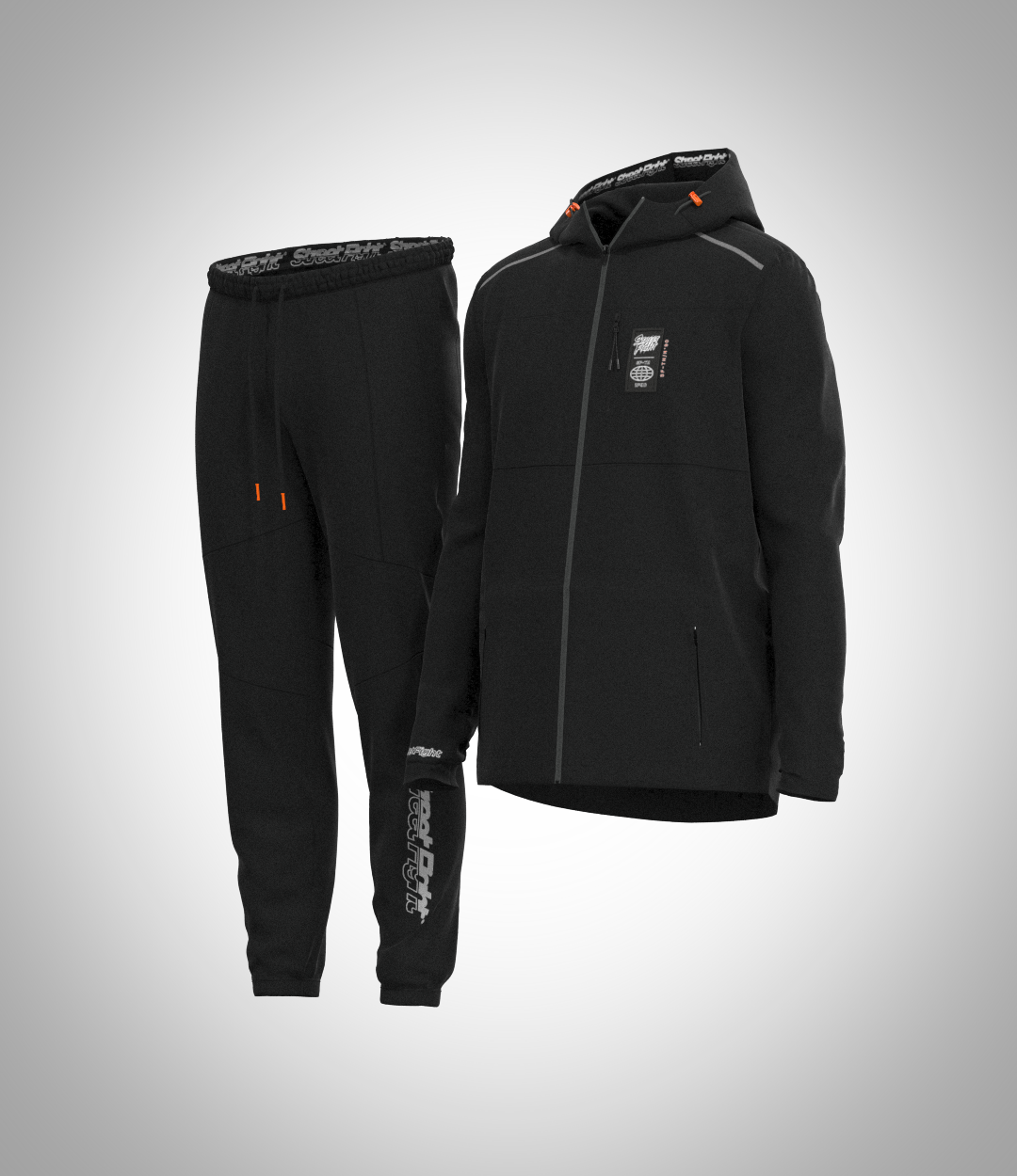 Survetement Triple Black 3M StreetFight