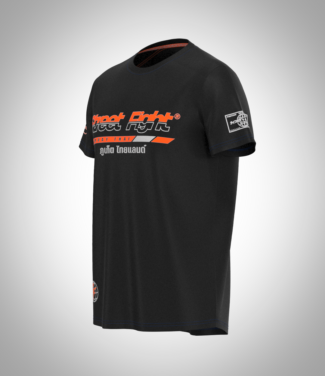 T-shirt Origin’s StreetFight Black/Orange