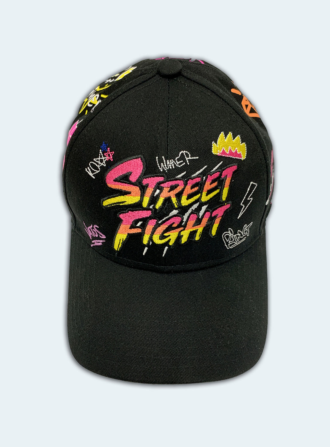 STREETFIGHT  « VATOS » CAP BLACK-PINK