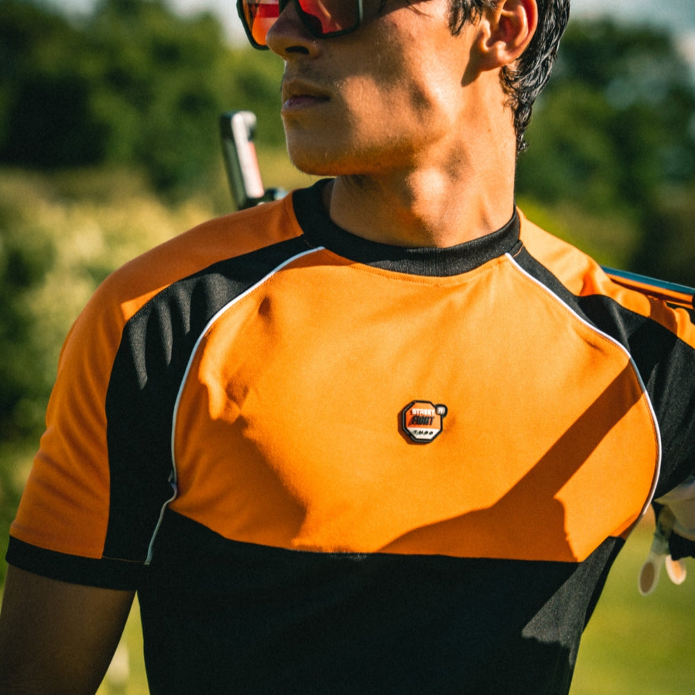 T-shirt SF x Th Black/Orange