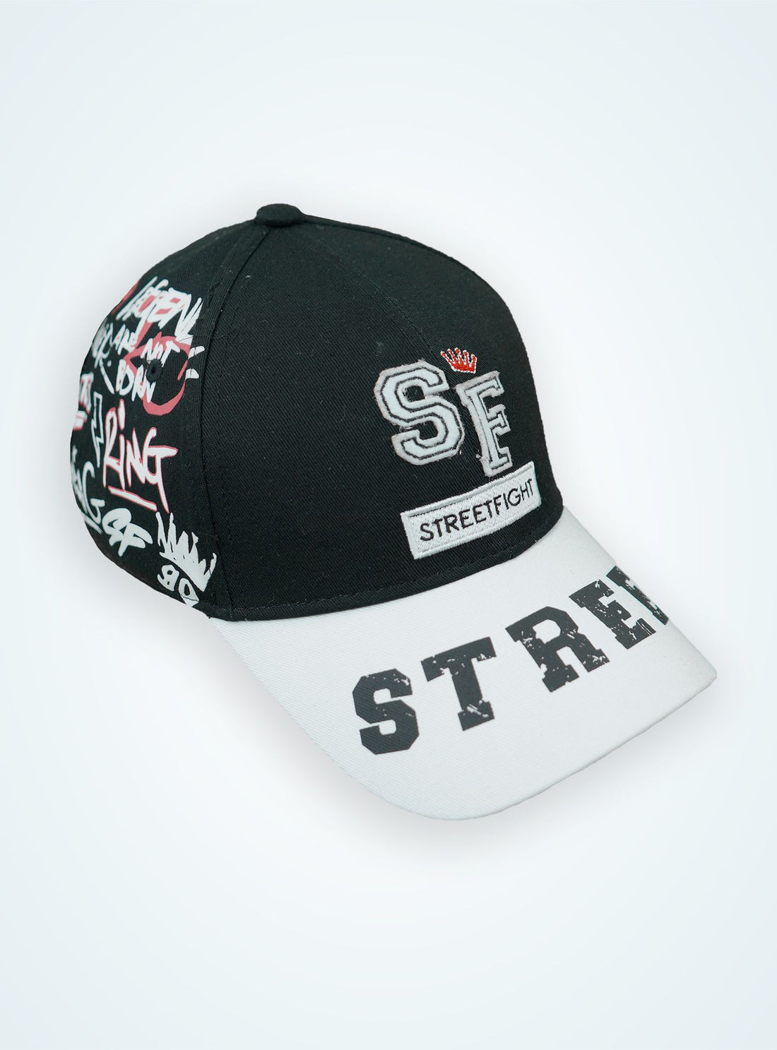 StreetFight cap « Winner » Black & White