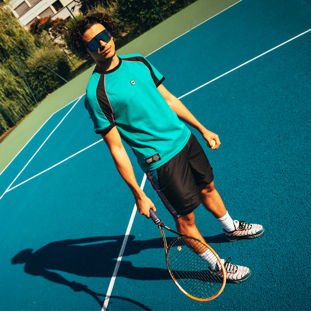 
                  
                    Set short t-shirt SF x Th Black/Green Lagon
                  
                