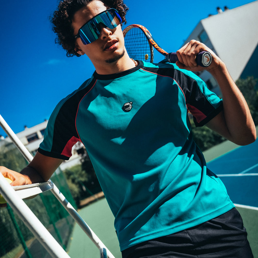 
                  
                    Set short t-shirt SF x Th Black/Green Lagon
                  
                