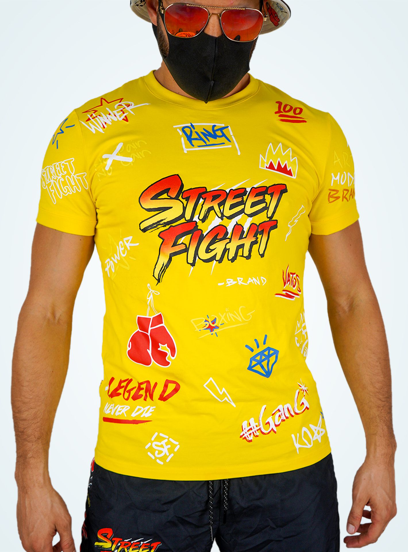 Street fight t online shirt